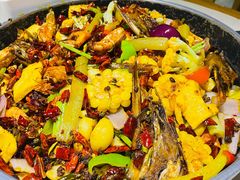 干锅开边虾-蛙蛙叫干锅年代(簋街总店)