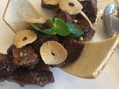 香煎蘑菇和牛粒-名苑皇宫酒家(来魅力壁画村店)