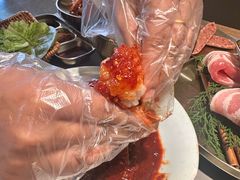 -草家酱蟹炭火烤肉店(珲春南路一店)