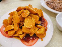 拔丝山药-奥华餐厅·老张记(台基厂店)