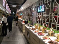 自助取餐区-鑫海汇海鲜烤肉火锅自助(七彩城店)