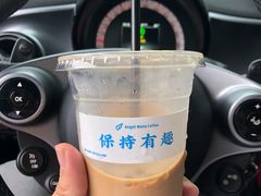 鲜奶拿铁-天使咖啡(兴新街店)