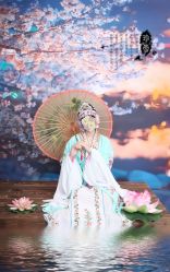 -后宫·古装汉服京剧儿童亲子全家福摄影