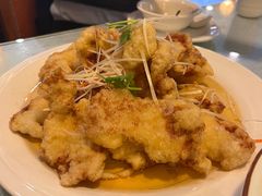 传统锅包肉-黄家饺子东北特色菜馆(湖滨商业街店)