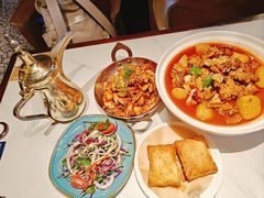 新疆大盘鸡拌面-清真·卡德尔大叔新疆主题餐厅(龙汇路店)