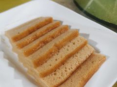 蒸松糕-菠菜美食