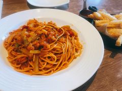 麻辣小龙虾意面-必胜客(南锣鼓巷店)