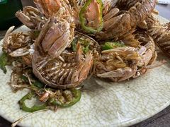 椒盐濑尿虾-贞姨美食·老字号海鲜大排档