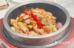 Stir-fried Mountain Chicken with Fresh Ginger