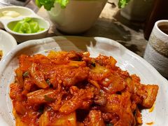 辣白菜炒五花肉-一心烤肉(延安路店)