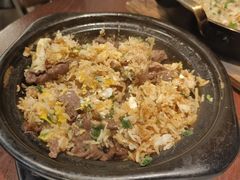窝蛋牛肉煲仔饭-丁海记粤式大排档(春熙店)