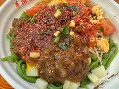 特色三合一-手擀菠菜面(西康路店)