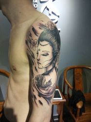 -木子·纹身店TATTOO穿孔·洗纹身