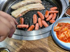 -明洞阿姨·韩式酱蟹烤肉·创意料理(三元桥店)