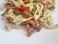 雅竹笋炒肉-干老四雅鱼饭店(滨江西路店)