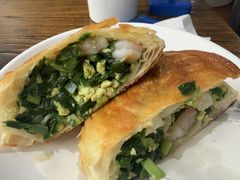 韭菜盒子-海味当家·蒸锅海鲜(星海公园店)