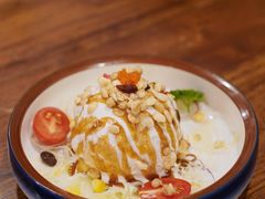 炸温泉蛋土豆泥沙律-仙隐小鹿中華の日料(正弘城店)
