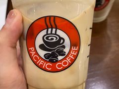 冰焦糖拿铁-太平洋咖啡(五月花店)