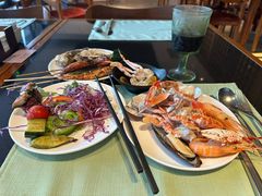 -JW万豪厨房餐厅·滨海草坪烧烤·海鲜·海景(三亚绿发山海天JW万豪酒店)