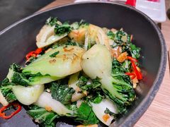 焗锅气奶白菜-小大董·烤鸭(凤凰汇店)