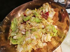 干锅包心菜-绿茶餐厅(成都大悦城店)