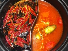 鸳鸯锅-钢管厂五区小郡肝串串香火锅(人民广场店)
