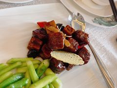 黑金雪花牛肉粒-上海和平饭店龙凤厅 Dragon Phoenix