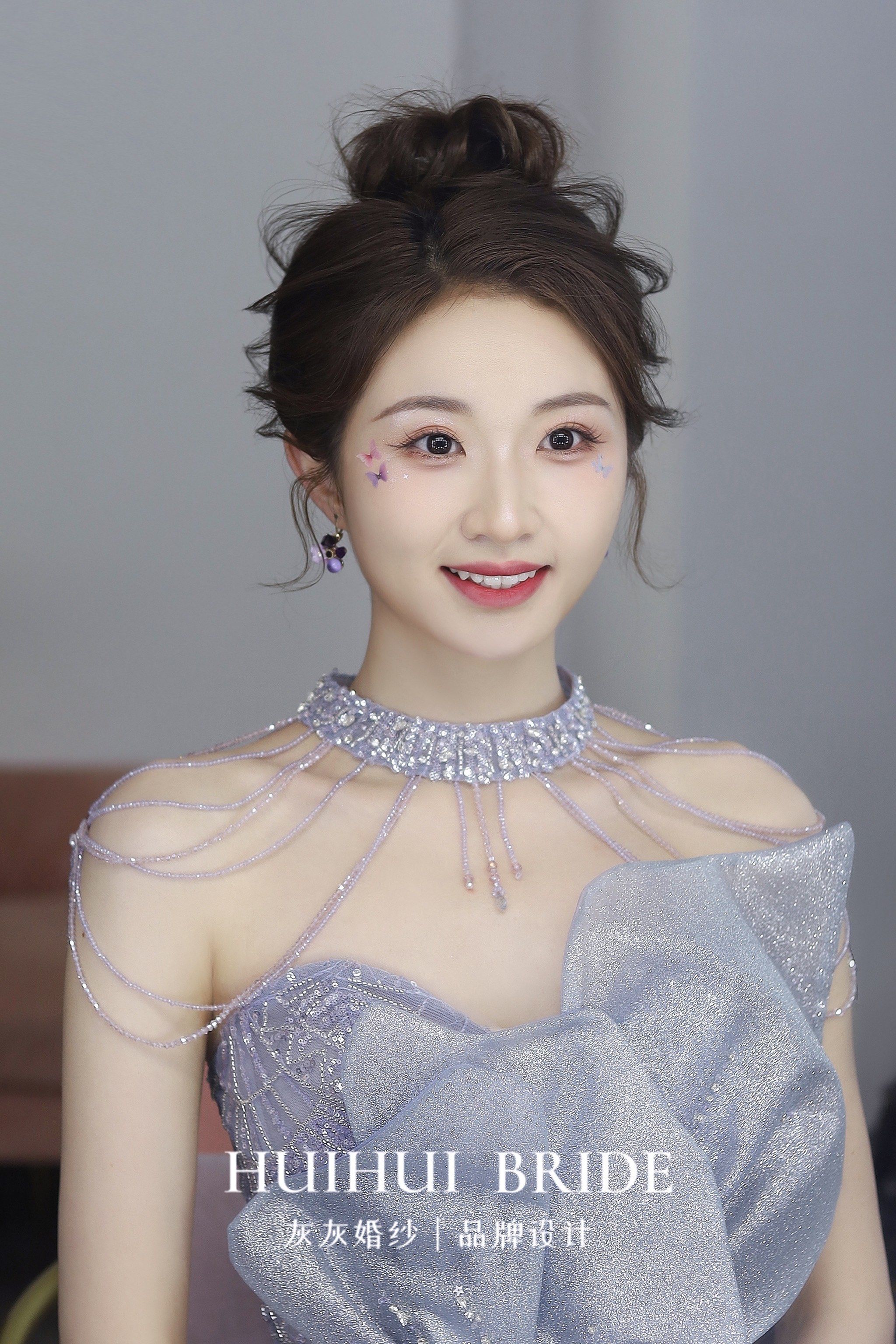 短发新娘也可以很仙气