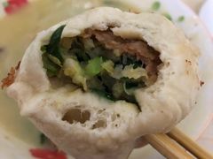 韭菜白菜肉炉包-老方子馅饼粥(台东店)
