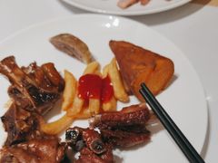 煎牛排-晶丽香榭自助餐(南京大饭店)