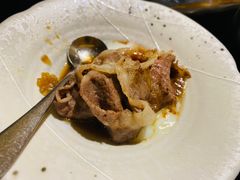 温泉蛋泡石烤牛肉-天狗山料理(省体店)