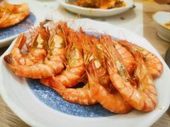 泰式黑虎虾-大渔铁板烧(花园道店)