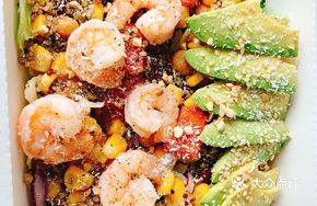 Orange Avocado Shrimp Salad