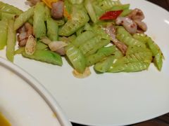 佛手瓜炒爽肉-味钱塘·钱塘渔鲜·地道江浙菜(宋城店)