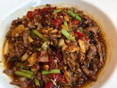 野山椒炒黄牛肉-饭怕鱼(阳光100店)