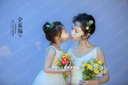 -时光纪亲子全家福照相馆(静安店母女写真父母纪念照)