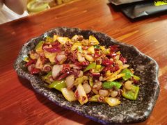 辣炒海灵菇-恩你小木屋米酒店(安盛店)