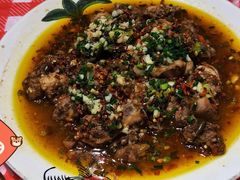 豉香三椒醋蒸鸡-荆九爷爆炒桥头三嫩(夫子庙店)