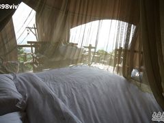 睡在床上看风景-三亚亚龙湾人间天堂鸟巢度假村