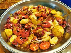 咸蛋黄虾球-佳佳麻辣烧菜馆