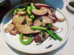 紫苏炒豆角茄子-秋色客家菜(南山店)