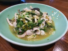 雪菜冬笋炒目鱼-虎哥私房菜(馒头山店)