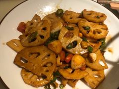 绿茶小炒藕-绿茶餐厅(西单老佛爷店)