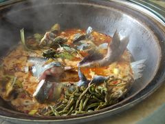 水库胖头鱼-大鹅岛灶台鱼·铁锅炖(水库路店)