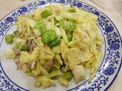茭儿菜炒鸡蛋-广迎居老正兴菜馆