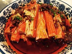 红油口水蟹柳-付掌柜在成都·热炒砂锅集(金禾店)