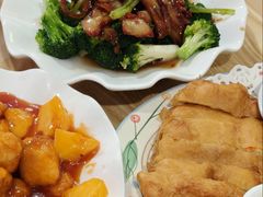 素叉烧炒西兰花-佛有缘素食馆·荔湾老字号(陈家祠首店)