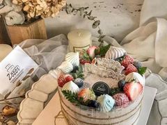 蓝系花环咸奶油-ZOZO's昌左左精致甜品设计(新北店)