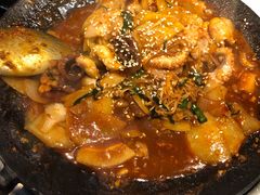 铁板八爪鱼五花肉-名家韩国料理·烤肉(瑶海店)