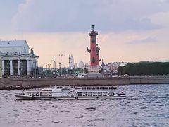 -瓦西里岛古港口灯塔